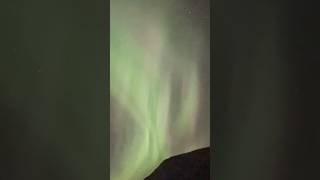 Northern lights filmed on IPhone 15 nature [upl. by Olleina673]