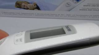 Beurer FT 90 kontaktloses Fieberthermometer mit InfrarotMesstechnik [upl. by Jo-Anne486]