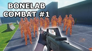 Bonelab VR Combat 1 [upl. by Nyliuqcaj]