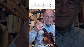 The Blue Danube  Johann Strauss Ukulele fingerstyle tutorial [upl. by Bartolomeo]