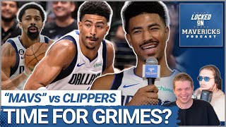 How Quentin Grimes SHINED in the Dallas Mavericks vs Clippers Preseason Game  Mavs Podcast [upl. by Joris787]