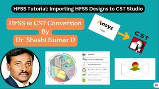 Importing HFSS Designs into CST for Electromagnetic Simulation [upl. by Anikes]