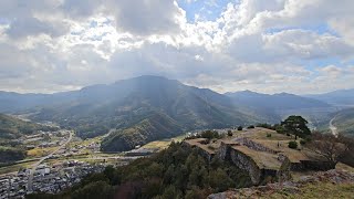 Asago Japan  Takeda Castle Ruins amp Its peaceful views [upl. by Larianna384]