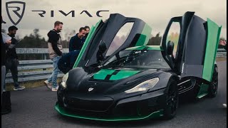 RIMAC Nevera top speed in reverse  27574 kmh 17134 mph [upl. by Earehc176]