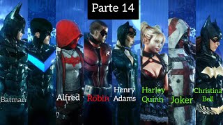 Batman Arkham Knight Gameplay Español Parte 14 Estudios Panessa Parte 1 Ps4  Modo historia [upl. by Eiznek600]