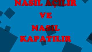 Talkback Nasıl Açılır ve Kapatılır [upl. by Hashum539]