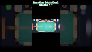 Marvellous Golden Break ⚡️🎱 8ballpool gameplay short [upl. by Elleuqram]