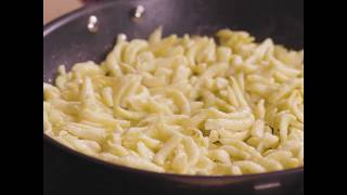 Recette 3  Spaetzle et crème de Munster au cumin [upl. by Terrene]