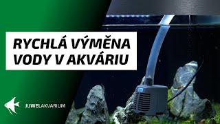 Rychlá výměna vody v akváriu [upl. by Eetnuahs]