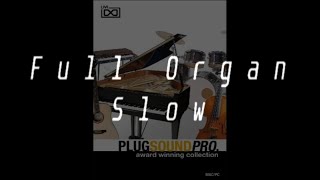 Pokémon Instruments Full Organ Slow  UVI  Plugsound Pro [upl. by Anikes]