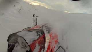 2012 Arctic Cat M8 Pro Climb 162quot Lost Lake part 3 [upl. by Aber]