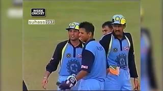 Jayasuriya cuts loose  Atrocious fielding by India [upl. by Refinaj]