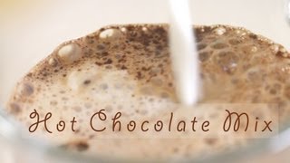 How to Make Homemade Hot Chocolate Mix 핫초코 만들기  한글 자막 [upl. by Mehetabel833]