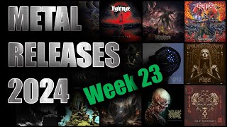 New Metal releases 2024 Week 23 June 3rd  9th [upl. by Attennhoj]