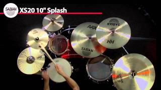 SABIAN 10quot XS20 Splash Video Demo [upl. by Shieh]