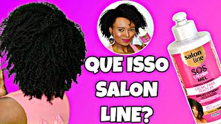 SALON LINE SOS CACHOS MEL CABELO CRESPO [upl. by Noynek]