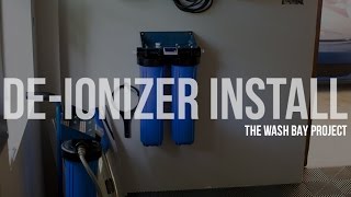 The OG Wash Bay Project E9  CR Spotless DIW20 Deionizer Install [upl. by Albright]