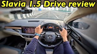 Skoda Slavia 15L DSG 300kms Drive Review 😍 Aayushssm [upl. by Rahal]