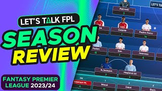 MY FPL 202324 SEASON REVIEW  FANTASY PREMIER LEAGUE 202324 TIPS [upl. by Everara]