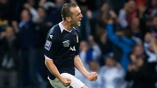 AMAZING James McFadden Solo Goal v Macedonia  5 September 2009 [upl. by Ayatnwahs]