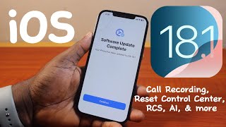 iOS 181 Released Publicly and New Features Added [upl. by Ahsikad205]