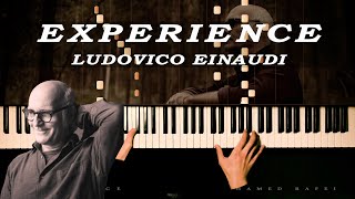 Piano Tutorial  Experience by Ludovico Einaudi [upl. by Larrisa]