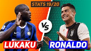 Romelu Lukaku vs Cristiano Ronaldo Detailed stats comparison  201920  1 [upl. by Dorrahs624]