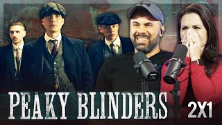 Peaky Blinders quotSeason 2 Episode 1quot Reaction  Couple Reacts [upl. by Rafe738]