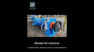 Blender for customer machine manufacturing [upl. by Stclair]