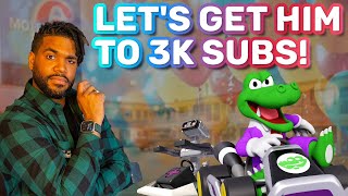 Can we get TheCollective1 to 3K Subs Mario Kart Fan Tournament [upl. by Ronaele130]