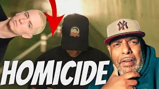 RANT  Logic  Homicide ft Eminem Official Video  REACTION [upl. by Elstan]