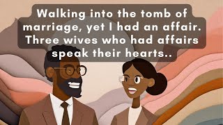 212  Walking into the tomb of marriage yet I had an affair 3 wives who had affairs speak out [upl. by Nauqat630]