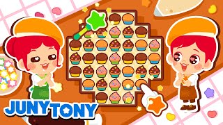 Baking Song  Cupcake Baking Game 🧁🍫  Playtime Songs  Kids Song  JunyTony [upl. by Doughty]