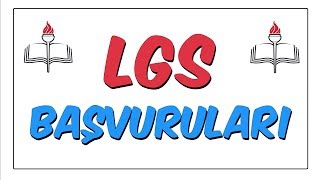 LGS Başvuruları [upl. by Annairdna]