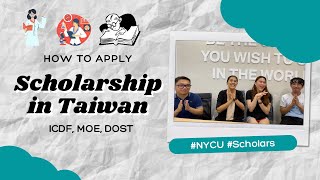 How to APPLY for SCHOLARSHIP in Taiwan l MOE ICDF DOST Scholarships l iGuRuch vlogs [upl. by Nared]