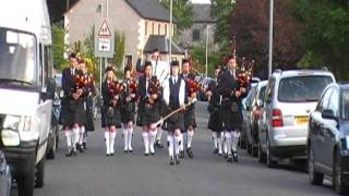 Ballinderry Pipe Band  Gortagilly Coronation Flute Band Parade 2011 [upl. by Laks]