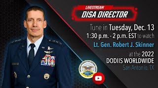 DISA director speaks at 2022 DODIIS Worldwide Conference [upl. by Ahsekram]