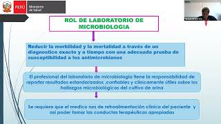 TELECAPACITACIÓN UROCULTIVO Y ANTIBIOGRAMA LIC ROSA HERNÁNDEZ HERNÁNDEZ [upl. by Anuhsal]