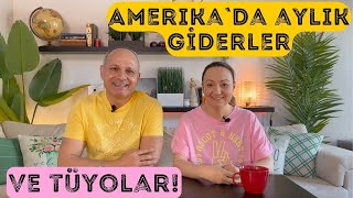 Amerikada Aylık Sabit Giderlerimiz Ne Kadar  Tasarruf Tüyoları 😎✌️ 30 [upl. by Hewie108]