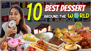 Eating 10 Best amp Famous Desserts from around the world  Food Challenge [upl. by Eziechiele70]