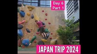 I went rock climbing in Tokyo  Japan Adventure 2024 Day 6 Part 1 [upl. by Cassondra292]