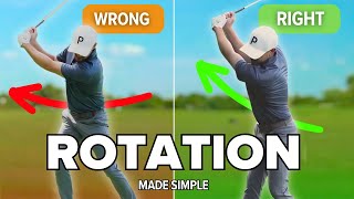 Easy Rotation Drill for your Backswing That Actually Works [upl. by Eimmac162]