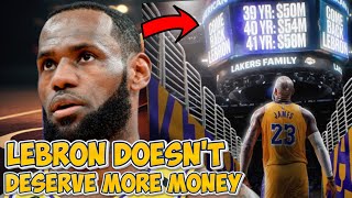 LEBRON JAMES IS SELFISH WON’T TAKE PAYCUT TO HELP LAKERS WIN OFFERED 162 MILLION TO WIN LOSE FINALS [upl. by Ylremik888]