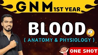 blood gnm 1st year  ana amp physio gnm 1st year  gnm 1st year  gnm 2024 [upl. by Aynotahs]