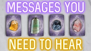 Messages You NEED To Hear ✉️ PICK A CARD 🌫️ Timeless Tarot Reading [upl. by Sucramed216]