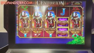 4 BONUS SYMBOLS Centurion Free Spins slot [upl. by Partridge]