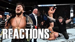 UFC 238  Pros react after Henry Cejudo TKO’s Marlon Moraes  MMA Feed [upl. by Golden626]