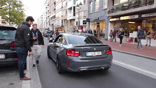 AC Schnitzer BMW M2  Pops Bangs Loud Revs amp Wheelspin Acceleration [upl. by Adnak]