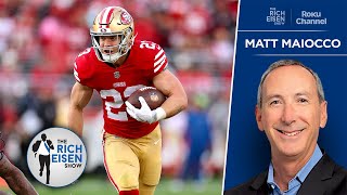 49ers Insider Matt Maiocco on Christian McCaffrey’s Return Timeline  The Rich Eisen Show [upl. by Fagaly]