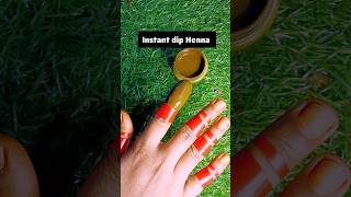 Instant dip hennainstantdiphenna instantmehndi hennatricknewtricktapetrickfingertapetrick [upl. by Lunneta]